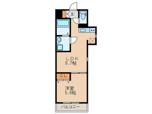 プラージュ大曽根の物件間取画像